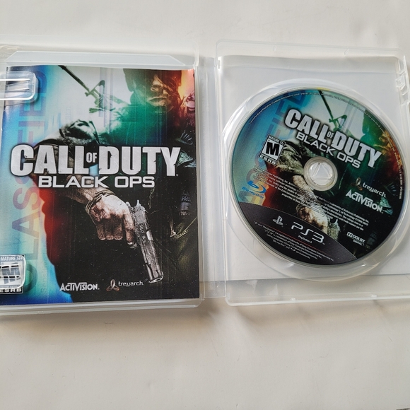 Bundle 2 PS3 Call of Duty Black Ops & Modern Warfare (4) Complete with Manuals - Picture 3 of 6